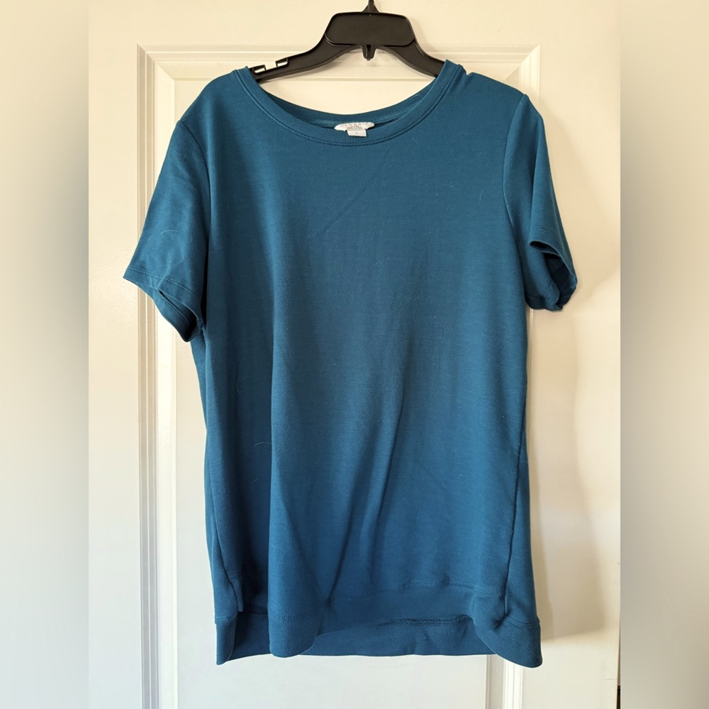 Danskin Teal Short Sleeve Tee